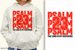 Christian PSALM 23 Varsity SVG PNG T-shirt Design Product Image 5