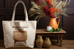 Whiskey Improves With Age Funny Barrel Product Image 3