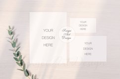 Invitation wedding mockup, invite mockup set Product Image 1