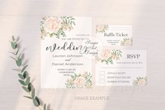 Invitation wedding mockup, invite mockup set Product Image 4