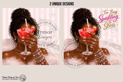 Too Busy Sparkling to Stress PNG Fashion Girl Design Product Image 1