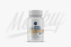 Matte Pills Bottle Mockup Product Image 1