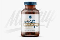 Amber Pills Bottle Mockup 750 cc Product Image 3
