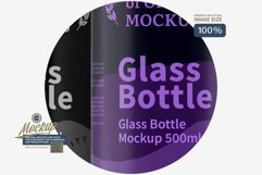 Three Glass Bottles Mockup Product Image 5