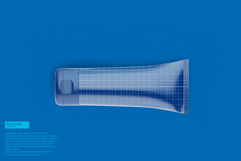 Glossy Cosmetic Tube Mockup Product Image 4