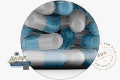 Clear Pills Bottle Mockup 750 cc Product Image 6