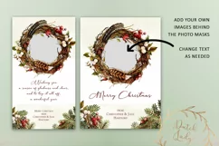 PSD Photo Christmas Card - Postcard & E-card - Set #1 Product Image 4