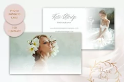 Photography Business Card Template - PSD Files - BC004 Product Image 1