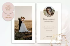 Photography Business Card Template - PSD Files - BC002 Product Image 1
