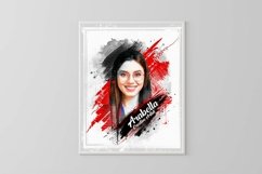 Watercolor Portrait Template Product Image 5