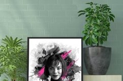 Watercolor Portrait Template Product Image 6
