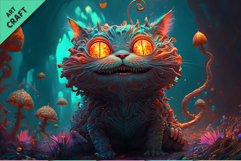 Psychedelic cat. Product Image 3