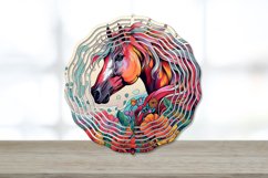 Psychedelic Horse Flowers Wind Spinner,Wind Spinner Love, Rainbow Horses Wind Spinner,Psychedelia Horse Wind Spinner, Psychedelic Horse Flowers Spinner,Rainbow Horses Spinner,Psychedelia Horse Spinner,Alt Wind Spinner, Sublimation Psychedelic Horse Flower