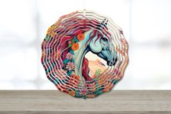Psychedelic Horse Flowers Wind Spinner,Wind Spinner Love, Rainbow Horses Wind Spinner,Psychedelia Horse Wind Spinner, Psychedelic Horse Flowers Spinner,Rainbow Horses Spinner,Psychedelia Horse Spinner,Alt Wind Spinner, Sublimation Psychedelic Horse Flower