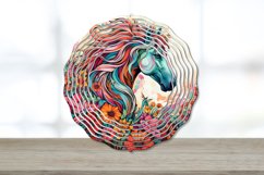 Psychedelic Horse Flowers Wind Spinner,Wind Spinner Love, Rainbow Horses Wind Spinner,Psychedelia Horse Wind Spinner, Psychedelic Horse Flowers Spinner,Rainbow Horses Spinner,Psychedelia Horse Spinner,Alt Wind Spinner, Sublimation Psychedelic Horse Flower