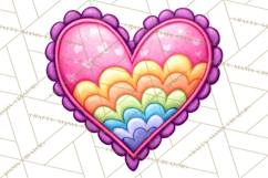 Spring Groovy Abstract Shape Clipart PNG Psychedelic Element Product Image 4