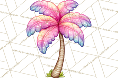 Spring Groovy Abstract Shape Clipart PNG Psychedelic Element Product Image 4