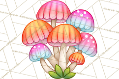 Spring Groovy Abstract Shape Clipart PNG Psychedelic Element Product Image 2