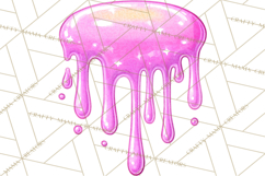 Spring Groovy Abstract Shape Clipart PNG Psychedelic Element Product Image 2