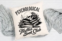 Psychological Thriller Book Club SVG Design Product Image 4