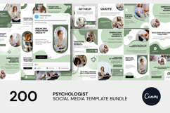 Psychology Social Media Canva Bundle Product Image 10