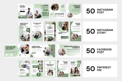 Psychology Social Media Canva Bundle Product Image 6