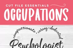 Psychologist SVG - create shirts or tote bags on your Cricut cutting machine