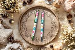 Pen wrap mockup PSD Product Image 1
