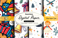 Seamless digital paper - christmas Product Image 1