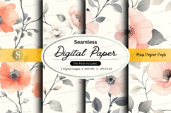 Seamless digital paper - mini paper pack Product Image 1
