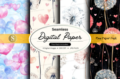 Seamless digital paper - mini paper pack Product Image 1