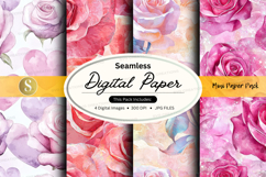 Seamless digital paper - mini paper pack Product Image 1