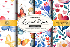 Seamless digital paper - mini pattern pack Product Image 1