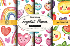 Seamless digital paper - mini paper pack Product Image 1