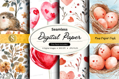 Seamless digital paper - mini paper pack Product Image 1