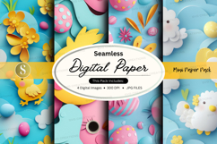 Seamless digital paper - mini paper pack Product Image 1