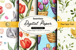 Seamless digital paper - mini paper pack Product Image 1