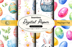 Easter digital paper Product Image 1