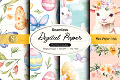 Seamless digital paper - mini paper pack Product Image 1