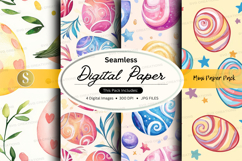 Easter egg digital paper Product Image 1