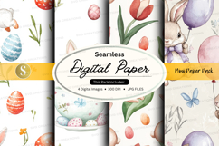 Easter digital paper Product Image 1