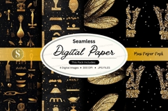 Egyptian symbols seamless pattern Product Image 1