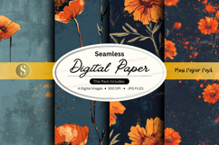 Seamless digital paper - marigold pack Product Image 1