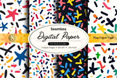 Seamless digital paper - misti paper pack digital paper Product Image 1