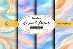 Seamless digital paper - marble texture pack Product Image 1