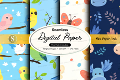 Seamless digital paper - mini paper pack Product Image 1