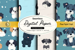Seamless digital paper - mimi paper pack Product Image 1