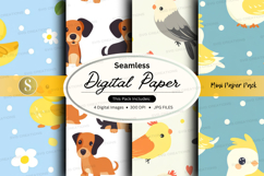 Seamless digital paper - mini paper pack Product Image 1