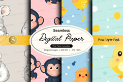 Seamless digital paper Product Image 1