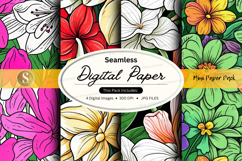 Seamless digital paper digital paper Product Image 1